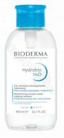 Bioderma Hydrabio H2O - płyn micelarny do oczyszczania twarzy i zmywania makijażu z dozownikiem 500 ml
