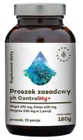 Aura Herbals Proszek zasadowy pH Control Mg+ 180 g
