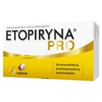 Etopiryna PRO 500 mg x 10 tabl dojelitowych