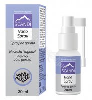 Scandi Nanospray spray do gardła 20 ml