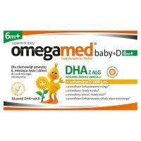 Omegamed Baby+D 6m+ x 30 kaps