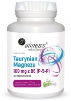 Aliness Taurynian Magnezu 100 mg z B6 (P-5-P) x 100 kaps vege
