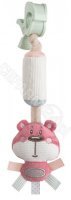 Canpol babies pluszowa zabawka z dzwoneczkiem "Pastel Friends" (68/066) różowa