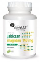 Aliness Jabłczan magnezu 140 mg z B6 (P-5-P) x 100 kaps vege
