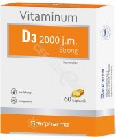Vitaminum D3 2000 j.m. Strong x 60 kaps