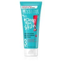 Eveline Clean Your Skin lekki matująco - nawilżający krem 75 ml