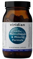 Viridian High Five Multivit & Mineral Formula x 90 kaps