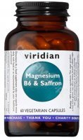 Viridian Magnesium B6 & Saffron x 60 kaps