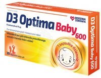 Rodzina Zdrowia D3 Optima Baby 600 x 30 kaps