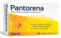 Pantorena 20 mg x 14 tabl dojelitowych