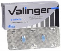 Valinger 25 mg x 2 tabl powlekane