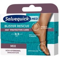 Salvequick Blister Rescue plastry na pęcherze mix x 6 szt