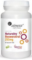 Aliness Naturalny Resweratrol Veri-Te 250 mg x 60 kaps