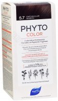 Phyto phytocolor 5.7 JASNY KASZTANOWY BRĄZ farba pielęgnacyjna do włosów z pigmentami roślinnymi