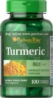 Puritan's Pride Kurkuma 800 mg x 100 kaps