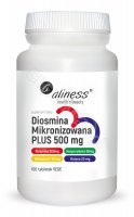 Aliness Diosmina Mikronizowana PLUS 500 mg x 100 tabl vege