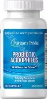 Puritan's Pride Probiotic Acidophilus x 100 tabl