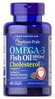 Puritan's Pride Omega 3 Plus Cholesterol 1000 mg x 60 kaps