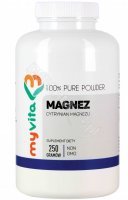 MyVita Magnez (cytrynian magnezu) 250 g