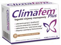 Climafem Plus x 30 tabletek powlekanych