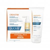Ducray Creastim płyn przeciw wypadaniu włosów 2 x 30 ml + Anaphase+ szampon 100 ml GRATIS!!!