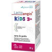 Lactoangin Kids 3+ spray do gardła o smaku wiśniowym 30 g