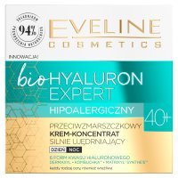 Eveline Bio Hyaluron Expert przeciwzmarszczkowy krem-koncentrat silnie ujędrniający 40+ na dzień i noc 50 ml