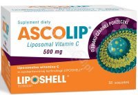 Ascolip - liposomalna witamina C 500 mg x 30 sasz o smaku czarnej porzeczki