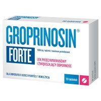 Groprinosin Forte 1000 mg x 10 tabl