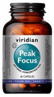 Viridian Organic Peak Focus (koncentracja) x 60 kaps