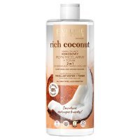 Eveline Rich Coconut nawilżający kokosowy płyn micelarny i tonik 500 ml