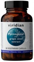 Viridian Pycnogenol with grape seed extract x 30 kaps
