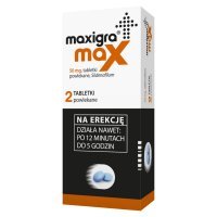 Maxigra Max 50 mg x 2 tabl