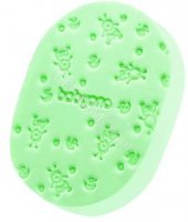 Babyono delikatna gąbka do kąpieli (063/01) zielona