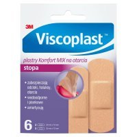 Viscoplast plastry Komfort Mix na otarcia x 6 szt