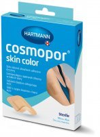 Opatrunek sterylny Cosmopor skin color 10cm x 8cm x 5 szt