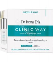 Dr Irena Eris CLINIC WAY dermokrem nawilżająco - łagodzący na dzień spf20 50 ml