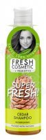 Fresh Cosmetic szampon do włosów odżywczy - cedrowy 245 ml
