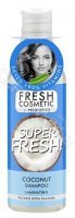 Fresh Cosmetic szampon do włosów laminujący - kokosowy 245 ml