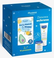 Mustela Zimowa Ochrona promocyjny zestaw - sztyft ochronny z Cold Cream 9,2 g + krem odżywczy z Cold Cream 40 ml + karty Piotruś&Memo GRATIS!!!