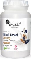 Aliness Black Cohosh 300 mg (Pluskwica Groniasta) x 90 kaps