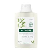 Klorane szampon do włosów na bazie mleczka z owsa 200 ml (nowa formuła)