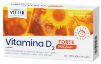 Vitter Blue Vitamina D3 FORTE 2000 j.m. x 60 kaps