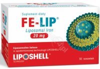 Fe-Lip - liposomalne żelazo 20 mg x 30 sasz