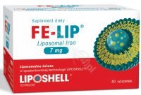 Fe-Lip - liposomalne żelazo 7 mg x 30 sasz