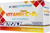 Allnutrition Vitamin C 1000 + D3 2000 j.m. x 30 kaps
