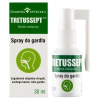 Domowa Apteczka Tretussept spray do gardła 30 ml