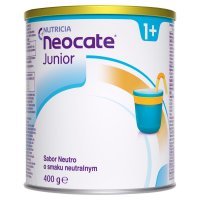 Neocate Junior 1+ o smaku neutralnym 400 g