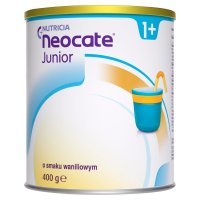 Neocate Junior 1+ o smaku waniliowym 400 g