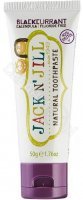 Jack N'Jill naturalna pasta do zębów z organiczną czarną porzeczką i xylitolem 50 g